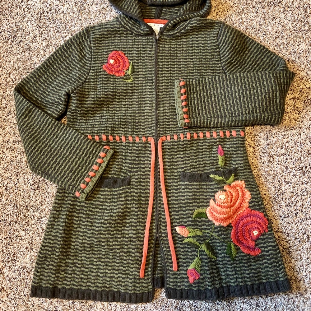 CAbi Zip Sweater Jacket